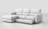 Tredozio 4 Seater Sofa with Sliding Footrest & Left Hand Facing Lounger