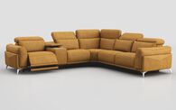 Gattolino 2 Corner 1 Power Recliner Sofa with Manual Head Tilt & Console | Gattolino Sofa Range | ScS