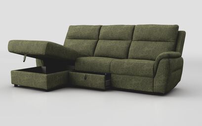 Sogliano 3 Seater Sofa With Drawer & Left Hand Facing Storage Chaise | Sogliano Sofa Range | ScS