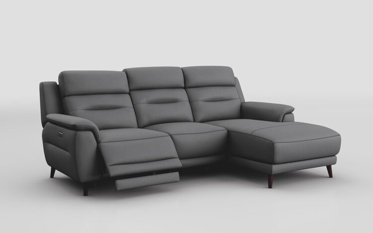 Casalecchio 3 Seater Power Recliner Sofa with Right Hand Facing Lounger | Casalecchio Sofa Range | ScS