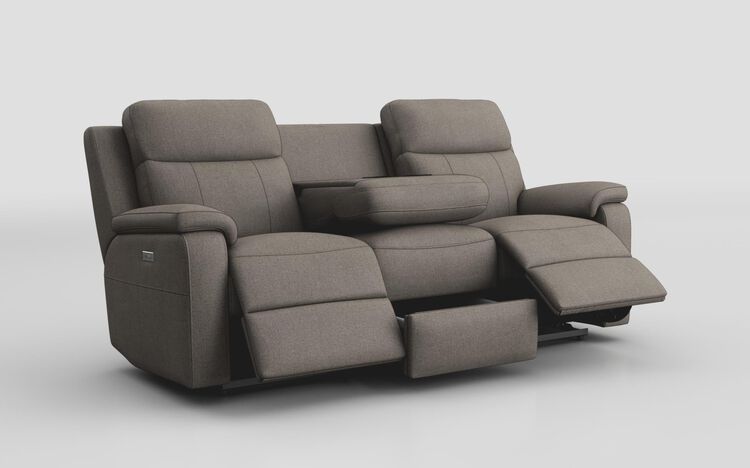 Calboli 3 Seater Power Recliner Sofa with Table | Calboli Sofa Range | ScS