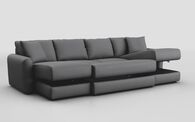 Campigna Large Double Storage Lounger Sofa with Storage Footstool | Campigna Sofa Range | ScS