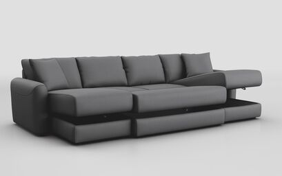Campigna Large Double Storage Lounger Sofa with Storage Footstool | Campigna Sofa Range | ScS