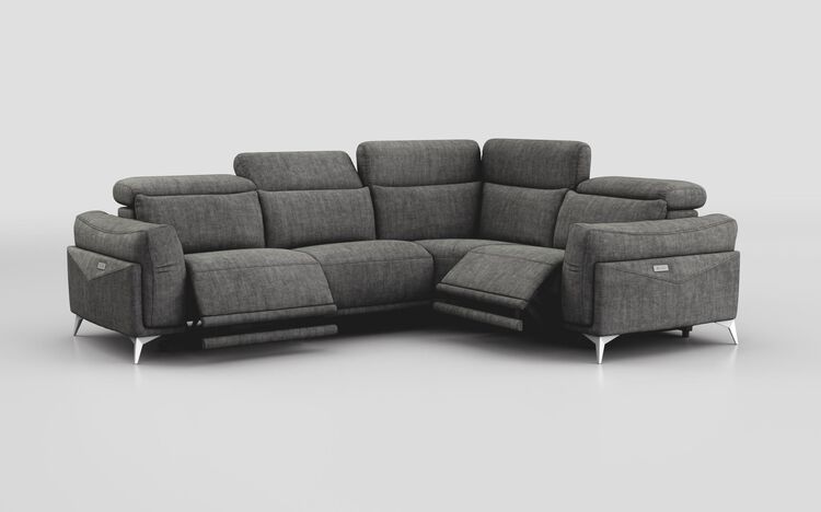 Gattolino 2 Corner 1 Power Sofa with Manual Head Tilt | Gattolino Sofa Range | ScS