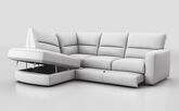 Tredozio 2 Corner 3 with Left Hand Facing Sliding Footrest & Left Hand Facing Chaise with Storage