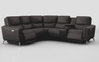 Volbiano 2 Corner 2 Power Recliner with Right Hand Facing Console | Valbiano Sofa Range | ScS