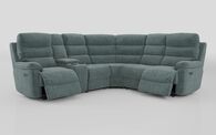 Ossett 2 Corner 2 Power Sofa with Left Hand Facing Console & Head Tilt | Ossett Sofa Range | ScS