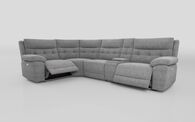 Belford 1 Corner 3 Power Recliner Sofa with Media Unit and Power Head Tilt | Belford Sofa Range | ScS