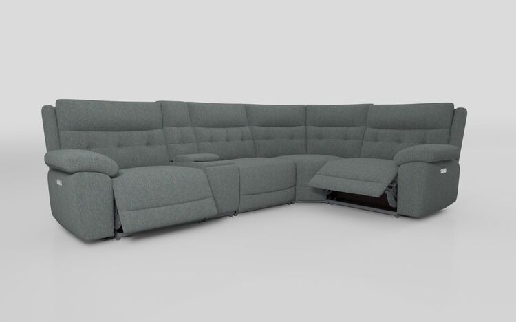 Belford 3 Corner 1 Power Recliner with Media Unit and Power Head Tilt | Belford Sofa Range | ScS