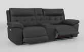 Belford 3 Seater Power Recliner Sofa with Media Console and Power Head Tilt
