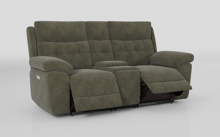 Belford 2 Seater Power Recliner Sofa with Console and Power Head Tilt | Belford Sofa Range | ScS