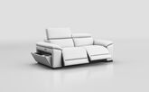 Mesola 3 Seater Power Recliner Sofa with Manual Head Tilt