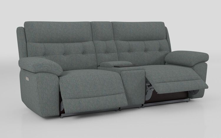 Belford 3 Seater Power Sofa with Media Console | Belford Sofa Range | ScS
