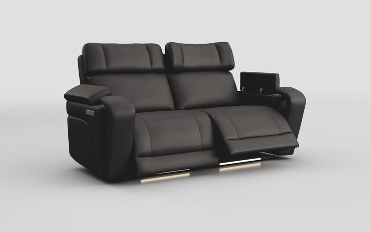Adstock 3 Seater Power Recliner Sofa with Power Head Tilt, Lumbar, Massage, Audio, Heat & LED Lights | Adstock Sofa Range | ScS