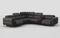 Casetti 2 Corner 2 Power Recliner Sofa Right Hand Facing Console with Power Head Tilt & Storage Arm | Casetti Sofa Range | ScS