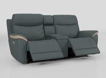 Eldwick 3 Seater Power Recliner Sofa with Console, Head Tilt & Lumbar | Eldwick Sofa Range | ScS
