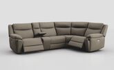 Villa 3 Corner 1 Power Recliner Sofa with Console