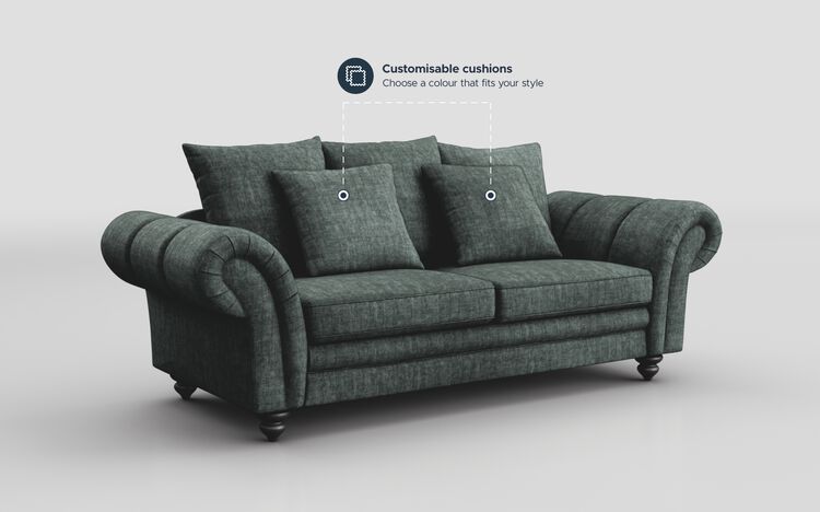 Sorbara 3 Seater Scatter Back Sofa | Sorbara Sofa Range | ScS