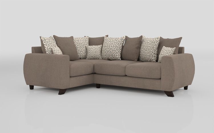 Aspen Fabric 1 Corner 2 Scatter Back Sofa | Aspen Sofa Range | ScS