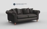 Regina Leather 3 Seater Sofa | Regina Sofa Range | ScS
