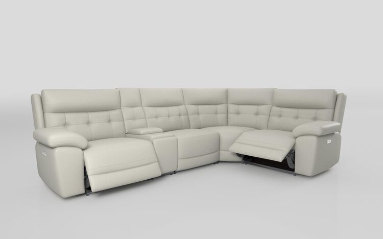 Belford 3 Corner 1 Power Sofa with Console & Headtilt | Belford Sofa Range | ScS