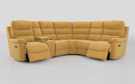 Ossett 2 Corner 2 Power Sofa with Left Hand Facing Console & Head Tilt | Ossett Sofa Range | ScS