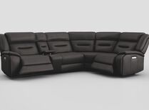 Massari 3 Corner 1 Power Recliner Sofa with Console & Power Head Tilt | Massari Sofa Range | ScS