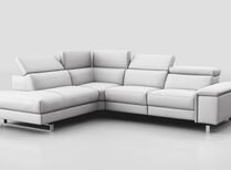 Viserba 2 Corner 3 Sofa with Left Hand Facing Chaise & Manual Head Tilt | Viserba Sofa Range | ScS