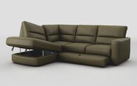 Tredozio 2 Corner 3 with Left Hand Facing Sliding Footrest & Left Hand Facing Chaise with Storage | Tredozio Sofa Range | ScS