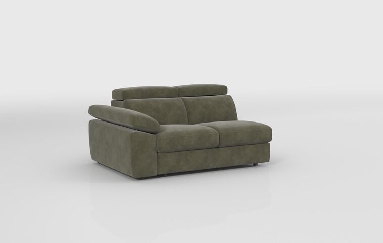 Quercioli Left Hand Facing 2 Seat Sliding Sofa Unit