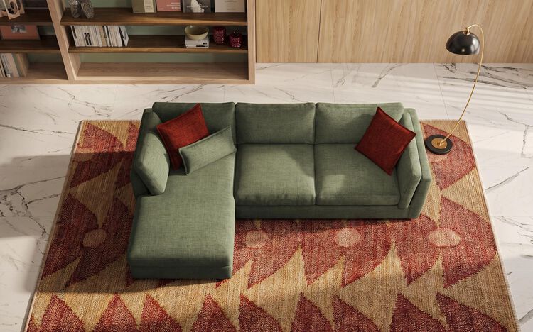 Codigoro 1 Corner 2 Sofa with Left Hand Facing Chaise | Codigoro Sofa Range | ScS