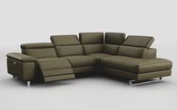 Viserba 3 Corner 2 LHF Power Recliner with Power Head Tilt & RHF Chaise with Manual Head Tilt | Viserba Sofa Range | ScS
