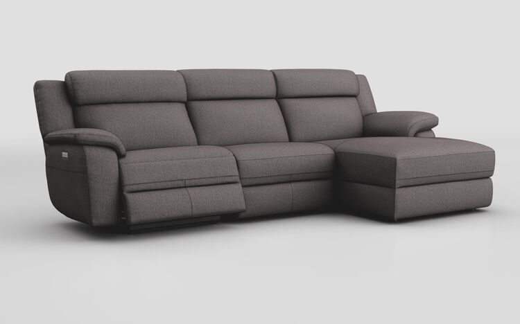 Sarsina 3 Seater Sofa Left Hand Facing Power & Right Hand Facing Lounger with Head Tilt | Sarsina Sofa Range | ScS