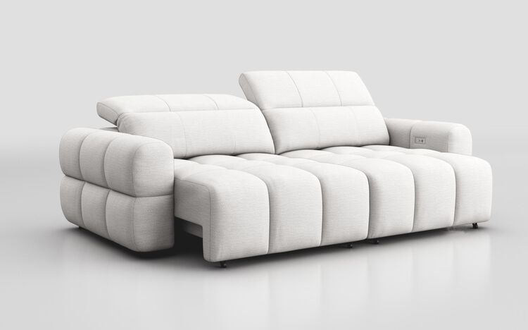 Civitella 4 Seater Sofa with Power Sliding Seats & Manual Head Tilt | Civitella Sofa Range | ScS
