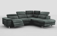 Viserba 3 Corner 2 with Left Hand Facing Power Recliner, Right Hand Facing Chaise & Manual Head Tilt | Viserba Sofa Range | ScS