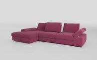 Savazza 4 Seater Sofa with Adjustable Back Rest Left Hand Facing Lounger | Savazza Sofa Range | ScS