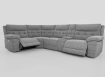 Belford 1 Corner 3 Power Recliner Sofa with Media Unit and Power Head Tilt | Belford Sofa Range | ScS