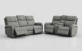 Calisese 3 Seater Power Recliner Sofa & 2 Seater Power Recliner Sofa with Console