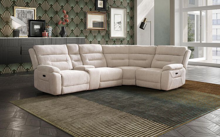 Fenton 3 Corner 1 Sofa with Console | Fenton Sofa Range | ScS