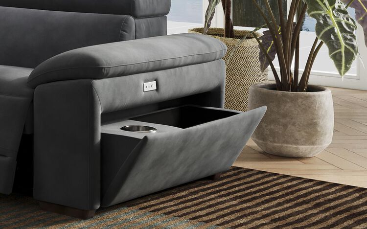 Mesola 3 Corner 3 Power Sofa with Power & Manual Head Tilt | Mesola Sofa Range | ScS