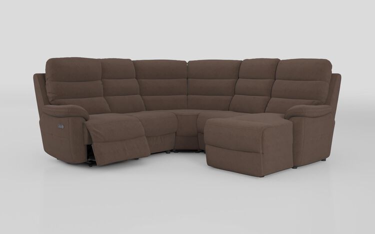 Ossett 2 Corner 2 Right Hand Facing Chaise Left Hand Facing Power Sofa with Head Tilt | Ossett Sofa Range | ScS