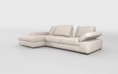 Savazza 4 Seater Sofa with Adjustable Back Rest Left Hand Facing Lounger | Savazza Sofa Range | ScS