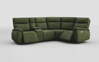 Solara 2 Corner 1 Power with Regular Storage Console | Solara Sofa Range | ScS
