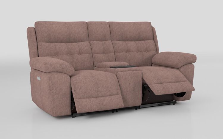 Belford 2 Seater Power Recliner Sofa with Media Console | Belford Sofa Range | ScS