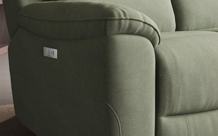 Tiglio 2 Corner 2 Power Recliner Right Hand Facing Console | Tiglio Sofa Range | ScS