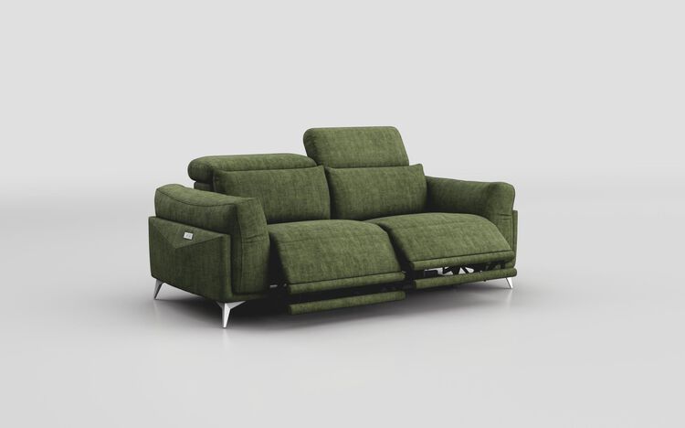 Gattolino 3 Seater Power Recliner Sofa with Manual Head Tilt | Gattolino Sofa Range | ScS