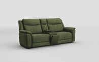 Savio 3 Seater Power Recliner Sofa with Media Console & Silver Charging Pad | Savio Sofa Range | ScS