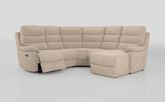 Ossett 2 Corner 2 Right Hand Facing Chaise Left Hand Facing Power Sofa with Head Tilt