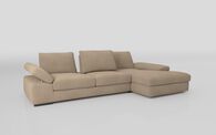 Savazza 4 Seater Sofa with Adjustable Back Rest Right Hand Facing Lounger | Savazza Sofa Range | ScS