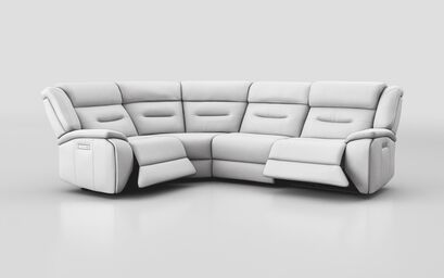 Massari 1 Corner 3 Power Recliner Sofa with Power Head Tilt | Massari Sofa Range | ScS